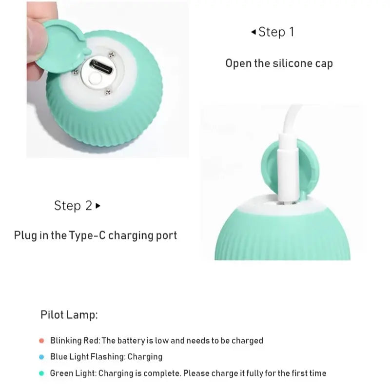 WhirlPlay Automatic Cat Ball