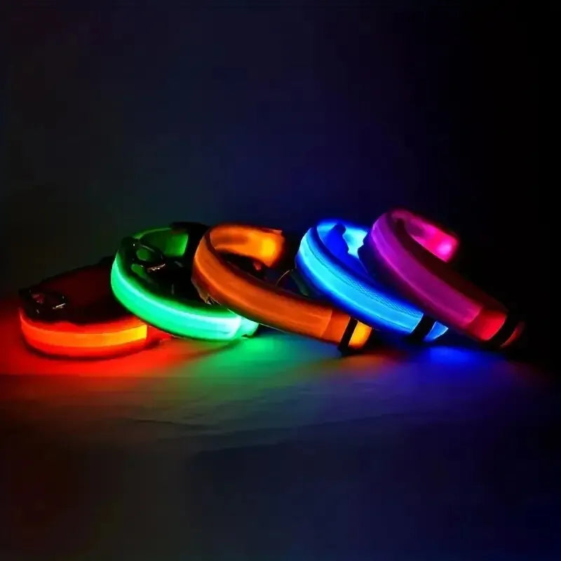 GlowSafe LED Dog Collar